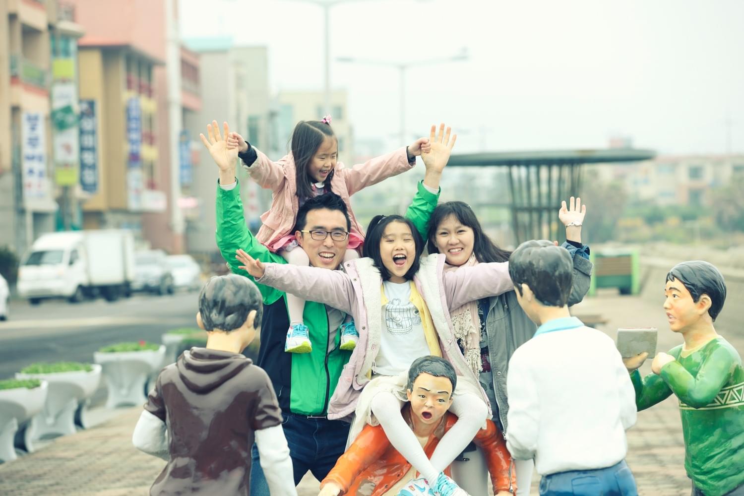 제주도가족여행사진