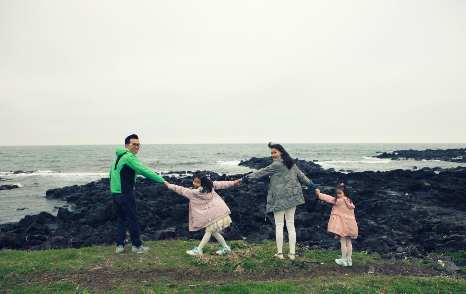 제주도가족여행사진