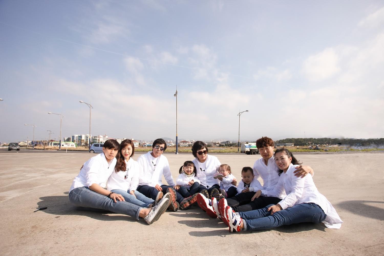 제주도여행가족사진요즘컨셉 준비