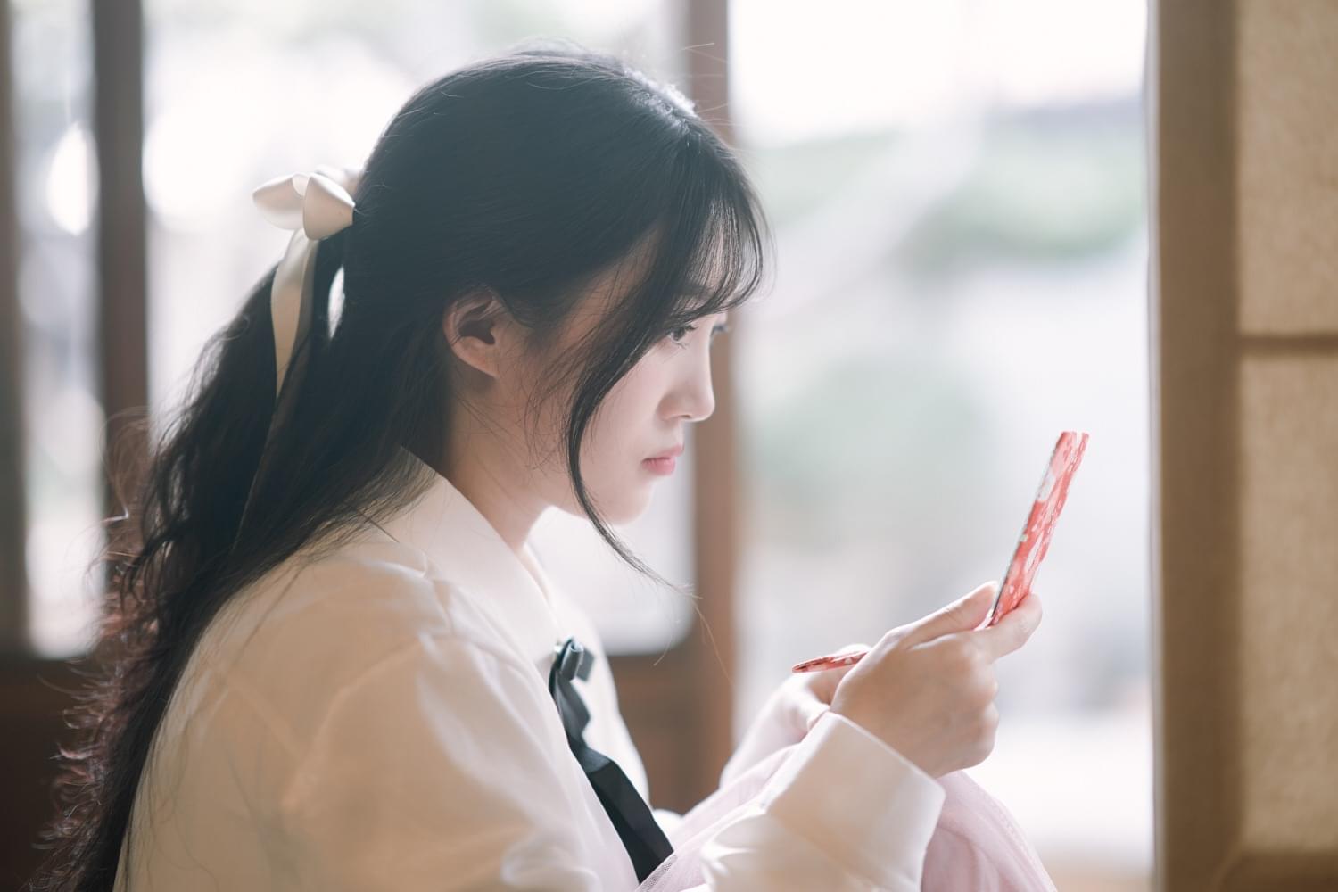 개인스냅 - 아이유 밤편지 느낌