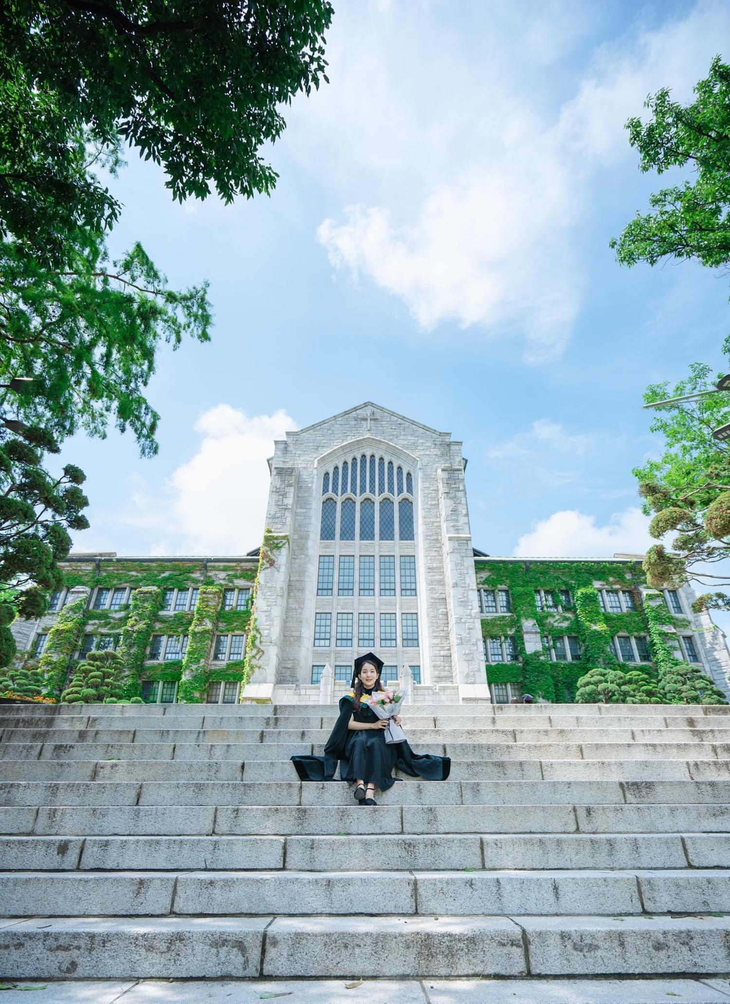 이화여대 1인 졸업스냅