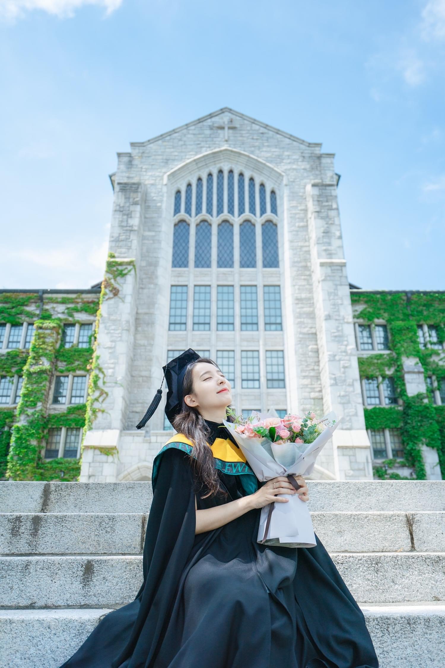 이화여대 1인 졸업스냅