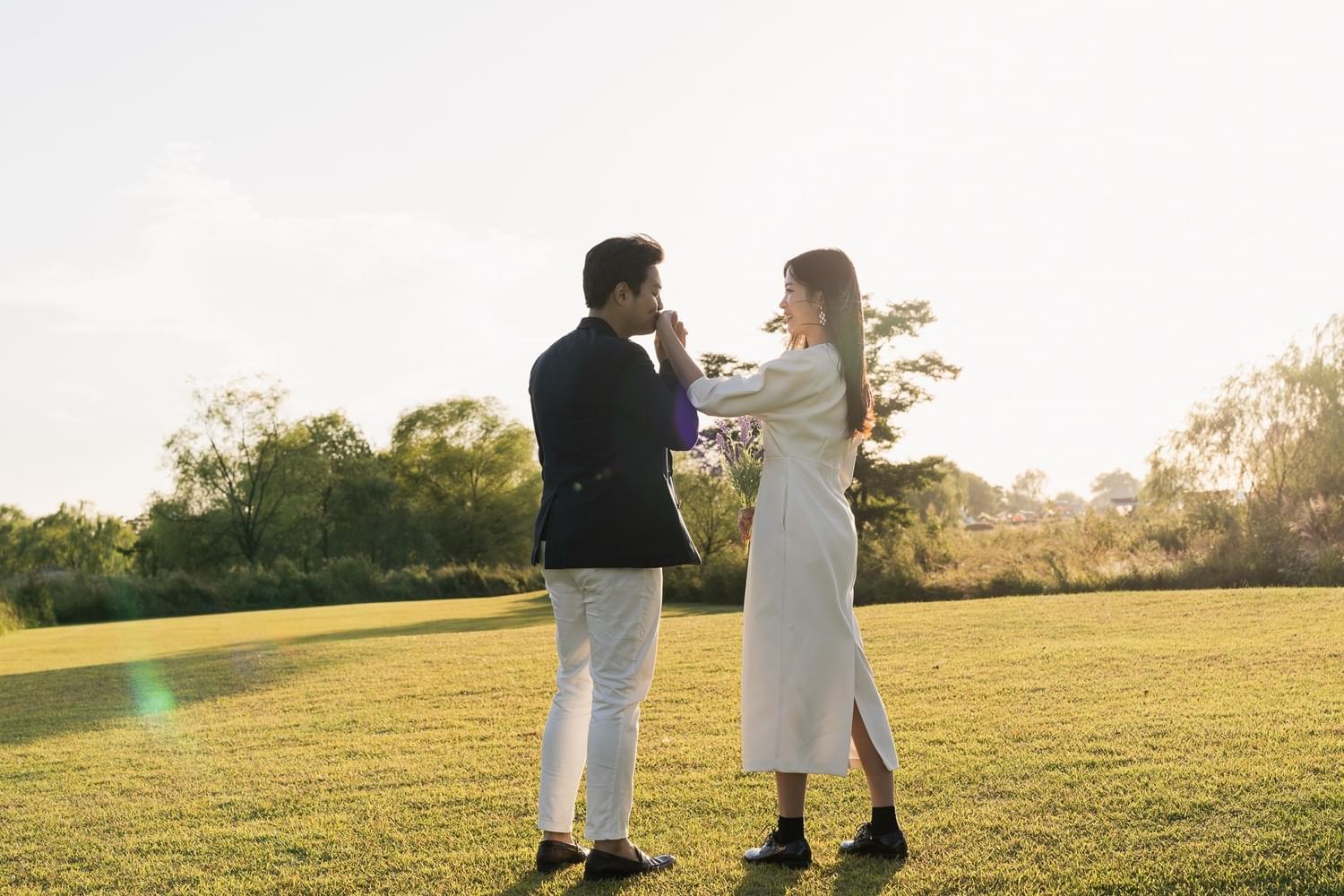 하늘공원, 노을공원에서 촬영한 셀프웨딩 스냅