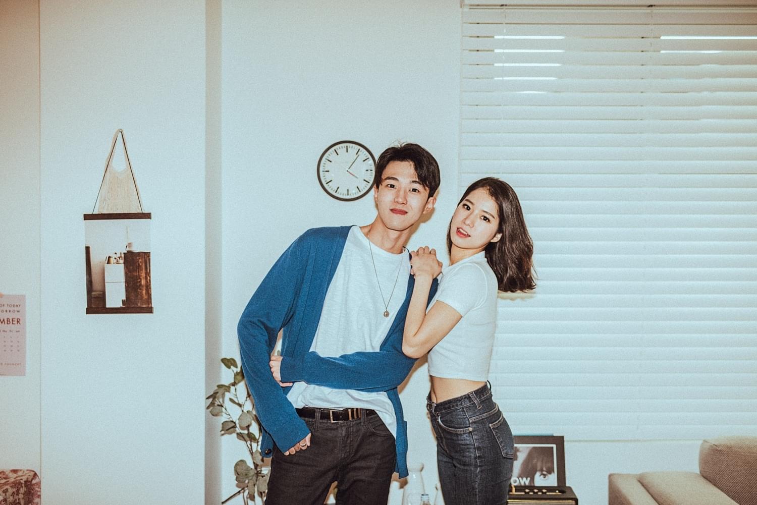 커플 화보 스튜디오 촬영
