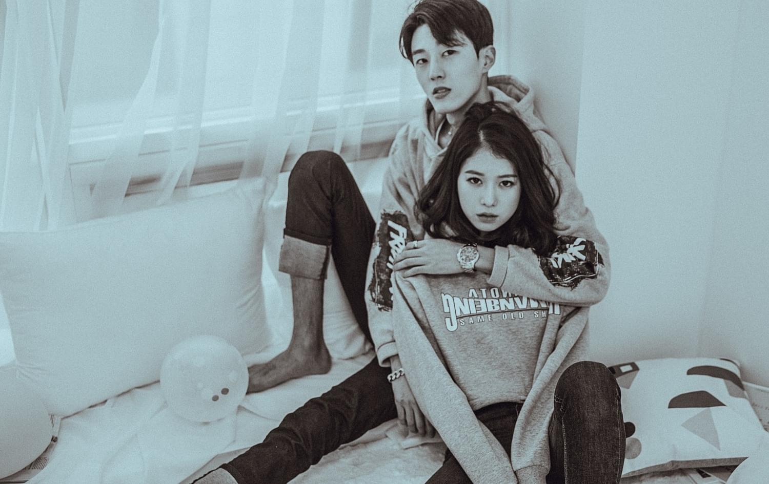 커플 화보 스튜디오 촬영