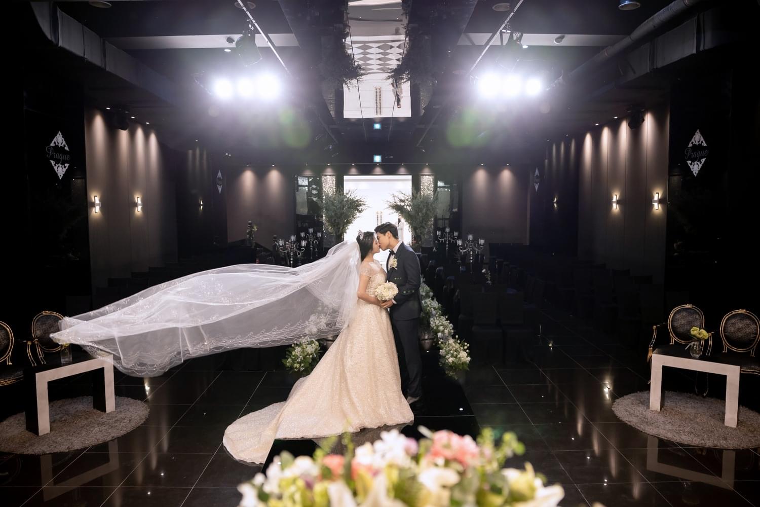 씨어터웨딩홀촬영