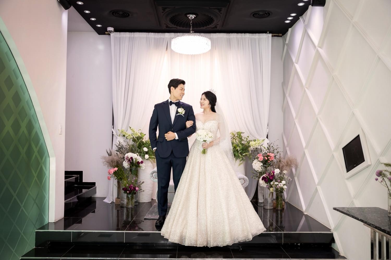 씨어터웨딩홀촬영