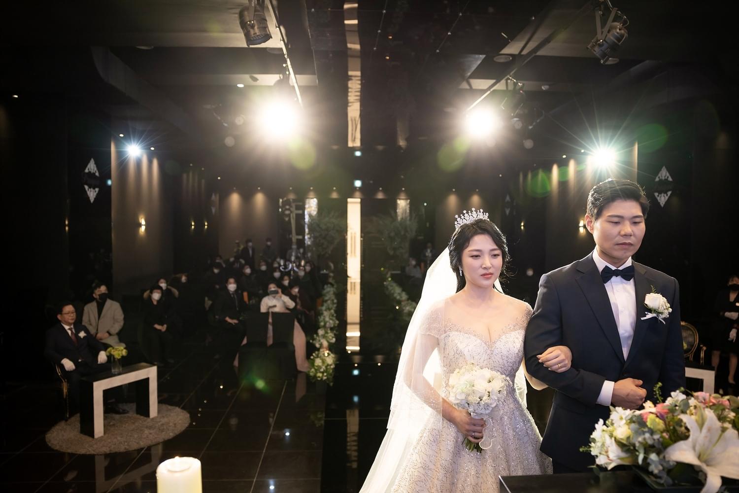 강동 씨어터웨딩홀 촬영