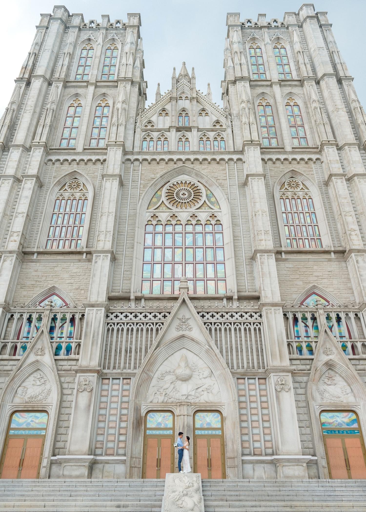 경희대 서울캠퍼스 에서 셀프웨딩