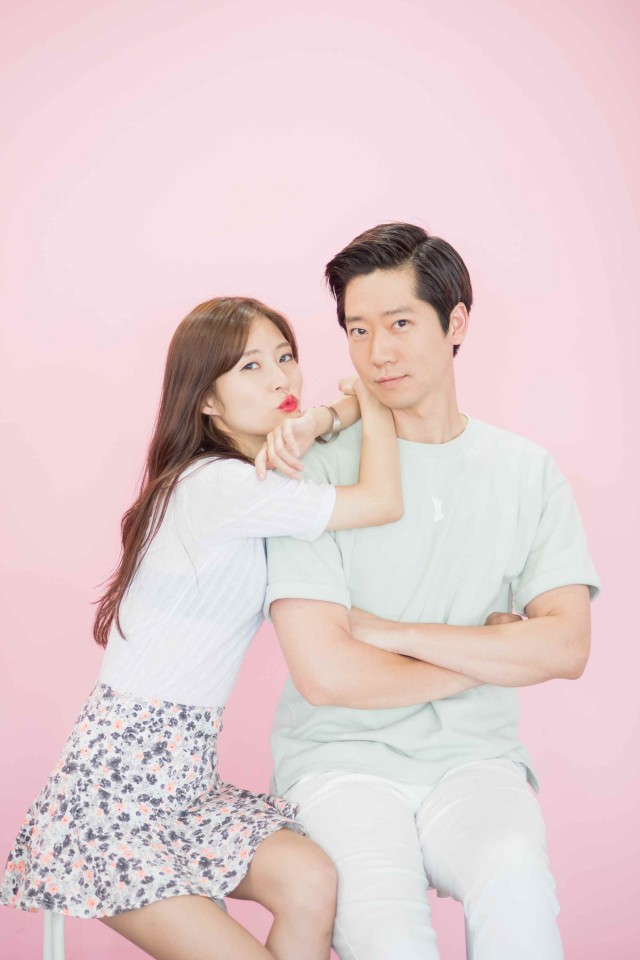 렌탈 스튜디오 에서 커플촬영 메리앤쿠잉