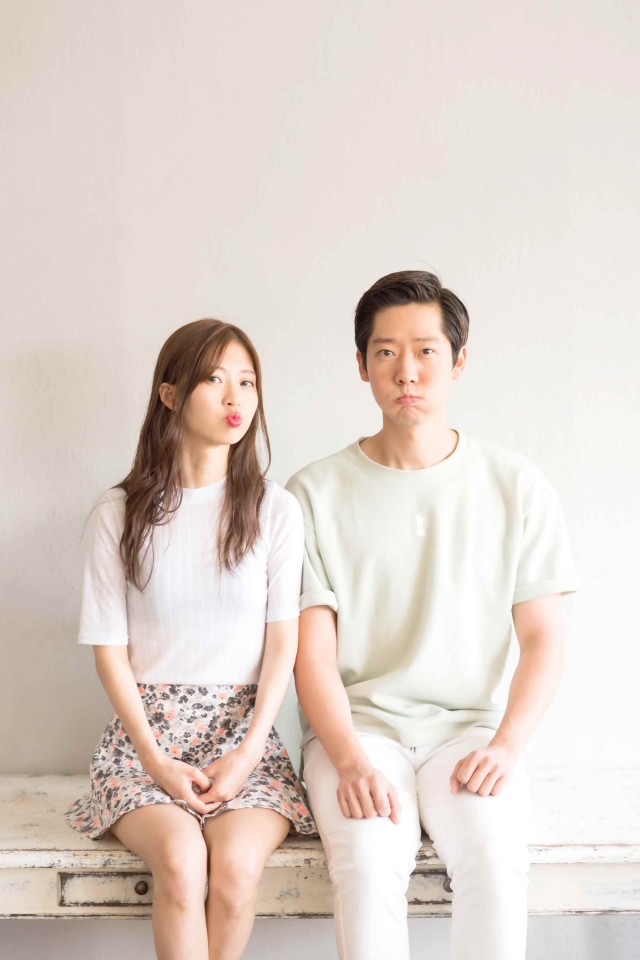 렌탈 스튜디오 에서 커플촬영 메리앤쿠잉